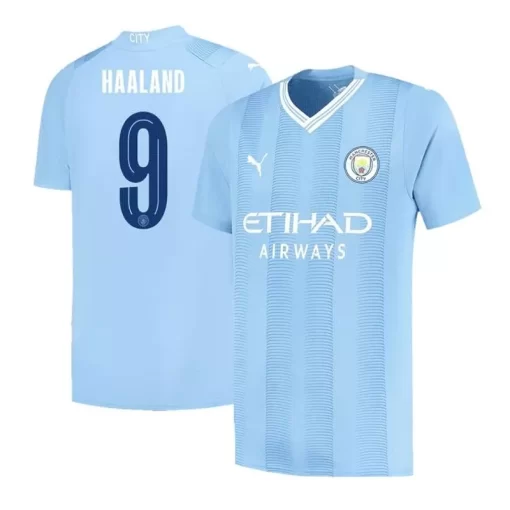 Manchester City HAALAND #9 Home Jersey 2023/24 - UCL Edition