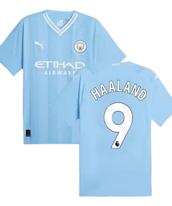 Manchester City HAALAND #9 Home Jersey Authentic 2023/24