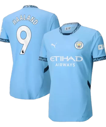 Manchester City HAALAND #9 Home Jersey Authentic 2024/25