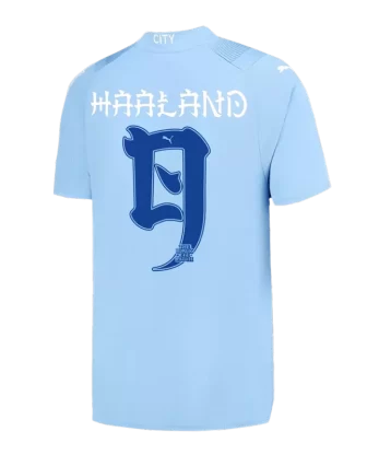 Manchester City HAALAND #9 Japanese Tour Printing Home Jersey 2023/24