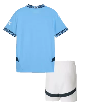 Manchester City Home Jersey Kit 2024/25 Kids(Jersey+Shorts)