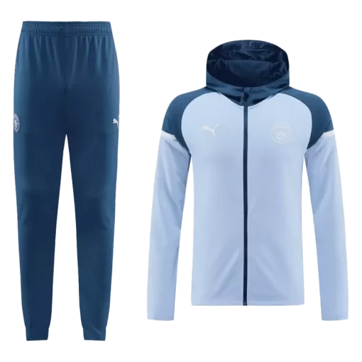 Manchester City Hoodie Training Kit 2024/25 - Blue