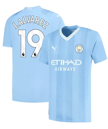 Manchester City J.ALVAREZ #19 Home Jersey 2023/24