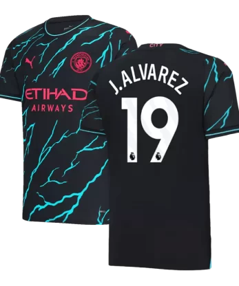Manchester City J.ALVAREZ #19 Third Away Jersey 2023/24