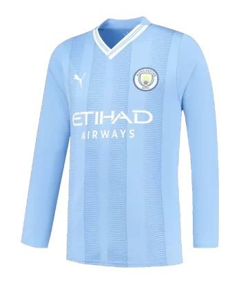 Manchester City Long Sleeve Home Jersey 2023/24
