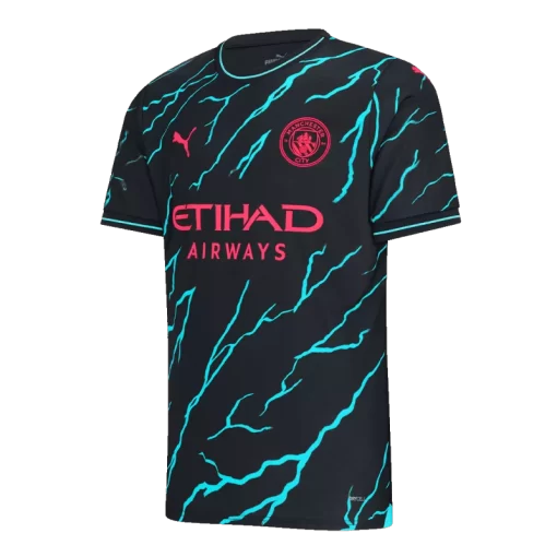 Manchester City FODEN #47 Third Away Jersey 2023/24 - UCL Edition