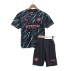 Manchester City Third Away Jersey Kit 2023/24 Kids(Jersey+Shorts)