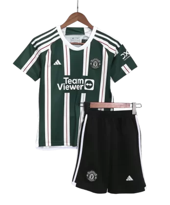 Manchester United Away Jersey Kit 2023/24 Kids(Jersey+Shorts+Socks)