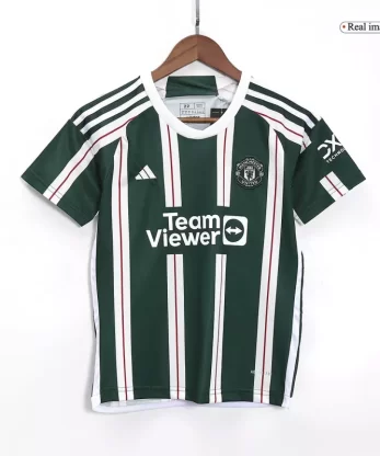 Manchester United Away Jersey Kit 2023/24 Kids(Jersey+Shorts)