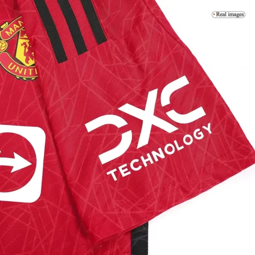 Manchester United Home Jersey Kit Authentic 2023/24 (Jersey+Shorts)