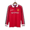 Manchester United Home Jersey Retro 1998/99 - Long Sleeve