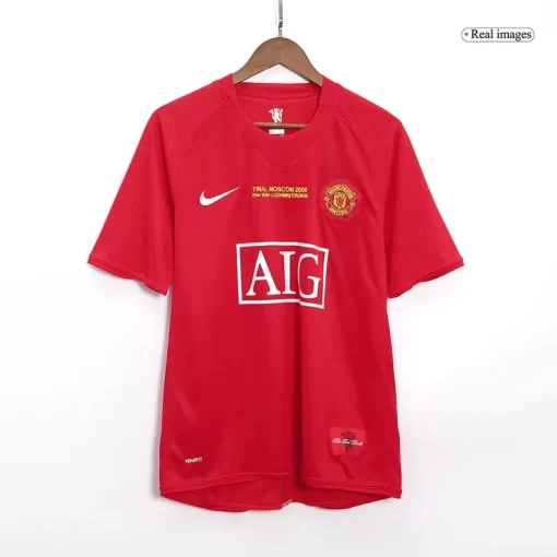 Manchester United Home Jersey Retro 2007/08