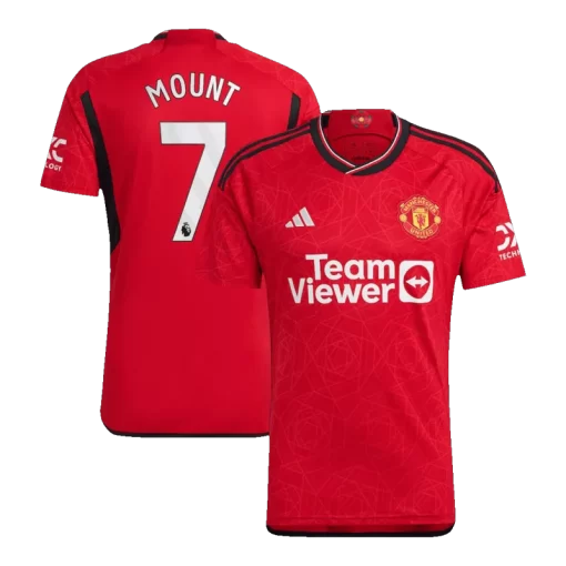 Manchester United MOUNT #7 Home Jersey 2023/24