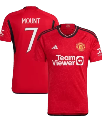 Manchester United MOUNT #7 Home Jersey 2023/24 - UCL Edition