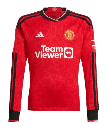 Manchester United MOUNT #7 Long Sleeve Home Jersey 2023/24