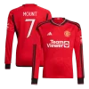 Manchester United MOUNT #7 Long Sleeve Home Jersey 2023/24