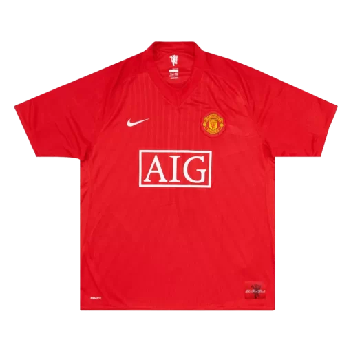 Manchester United RONALDO #7 Home Jersey Retro 2007/08