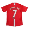 Manchester United RONALDO #7 Home Jersey Retro 2007/08