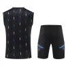 Manchester United Sleeveless Training Jersey Kit 2022/23 Black