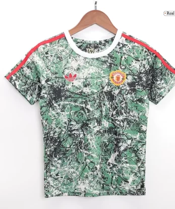 Manchester United x Stone Roses Jersey Kit 2023/24 Kids(Jersey+Shorts)