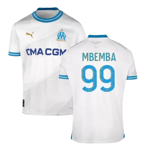Marseille MBEMBA #99 Home Jersey 2023/24