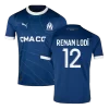 Marseille RENAN LODI #12 Away Jersey 2023/24