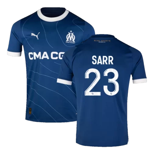Marseille SARR #23 Away Jersey 2023/24