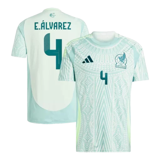 Mexico E.ÁLVAREZ #4 Away Jersey Copa America 2024