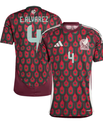 Mexico E.ÁLVAREZ #4 Home Jersey Copa America 2024
