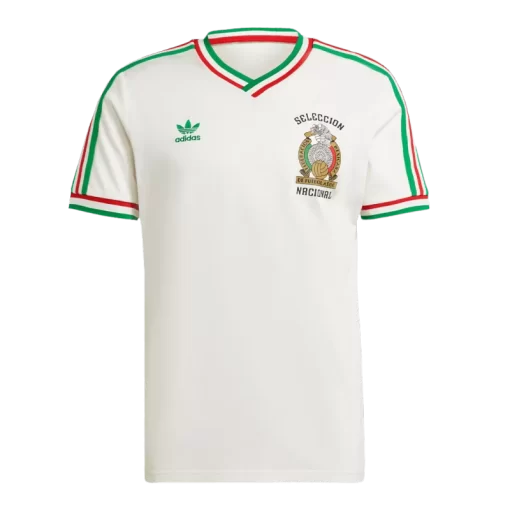 Mexico Remake Soccer Jersey 1985 White