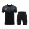 NK-ND03 Customize Team Jersey Kit(Shirt+Short) Black&Gray