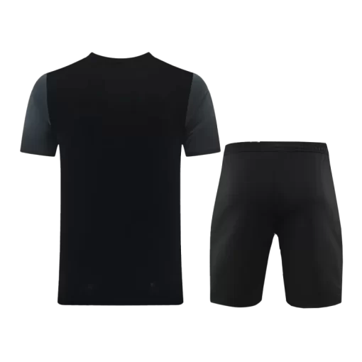 NK-ND03 Customize Team Jersey Kit(Shirt+Short) Black&Gray