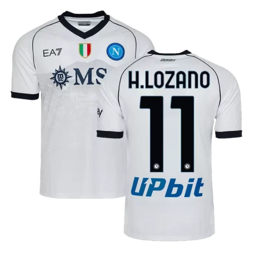 Napoli H.LOZANO #11 Away Jersey Authentic 2023/24