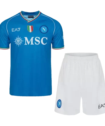 Napoli Home Jersey Kit 2023/24 (Jersey+Shorts)