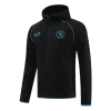 Napoli Hoodie Training Kit 2023/24 - Black (Jacket+Pants)