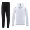Napoli Hoodie Training Kit 2023/24 - White (Jacket+Pants)