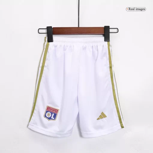 Olympique Lyonnais Home Jersey Kit 2023/24 Kids(Jersey+Shorts)