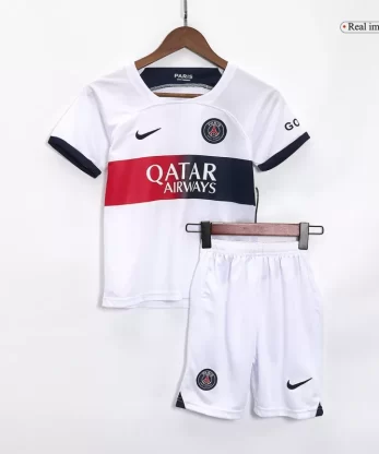 PSG Away Jersey Kit 2023/24 Kids(Jersey+Shorts)