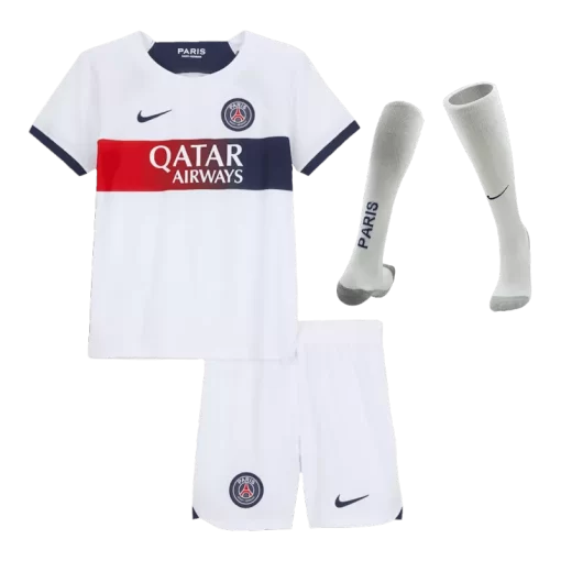 PSG Away Jersey Kit 2023/24 Kids(Jersey+Shorts+Socks)