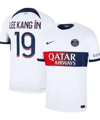 PSG LEE KANG IN #19 Away Jersey Authentic 2023/24