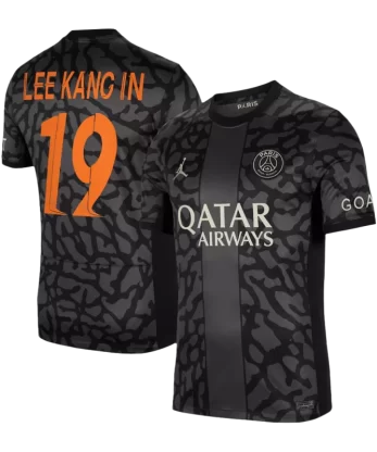 PSG LEE KANG IN #19 Third Away Jersey 2023/24 - UCL Edition