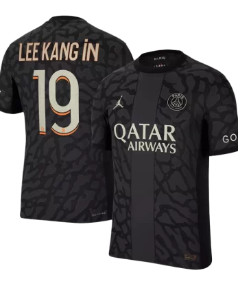 PSG LEE KANG iN #19 Third Away Jersey Authentic 2023/24