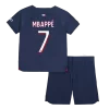 PSG MBAPPÉ #7 Home Jersey Kit 2023/24 Kids(Jersey+Shorts)