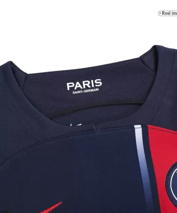 PSG MBAPPÉ #7 Home Jersey Kit 2023/24 Kids(Jersey+Shorts)