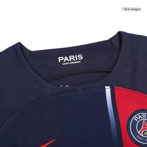 PSG MBAPPÉ #7 Home Jersey Kit 2023/24 Kids(Jersey+Shorts)