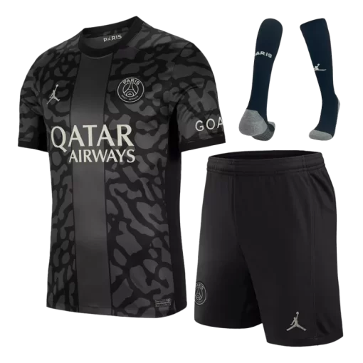 PSG Third Away Jersey Kit 2023/24 (Jersey+Shorts+Socks)