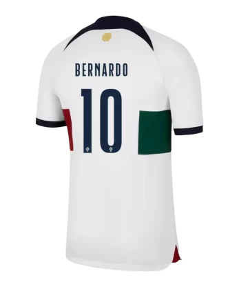 Portugal BERNARDO #10 Away Jersey 2022
