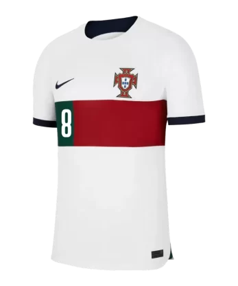 Portugal B.FERNANDES #8 Away Jersey 2022