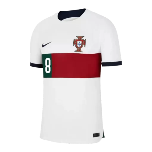Portugal B.FERNANDES #8 Away Jersey 2022