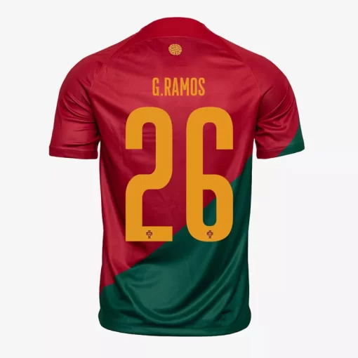 Portugal G.RAMOS #26 Home Jersey 2022